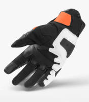 Guantes de moto de cuero para Motocross, equipo de equitación, fibra de carbono, pantalla táctil, reflectante, antideslizante, mujer - details 3