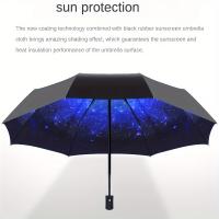 Paraguas Plegable Automático Para Mujeres, Paraguas De Protección UV, Paraguas De Sombra Al Aire Libre - details 0