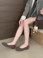 Zapatos individuales esponjosos de moda de gama alta nuevos zapatos planos de hadas con temperamento de brisa nocturna francesa zapatos de algodón de terciopelo de invierno femenino - details 30
