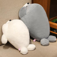 Almohada de sello Kawaii para niños y niñas, cojín de felpa de 30/40/60Cm, bonito Animal suave para acuario, morsa, León marino, regalo - details 10