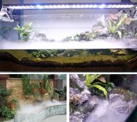 Mini humidificador ultrasónico para acuario, nebulizador para paisajismo, fuente de agua, atomizador para estanque, 24V/1A CC - details 6
