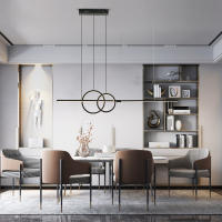 Lámpara colgante led nórdica para cocina, luces colgantes simples para comedor, decoración de dormitorio, accesorio de iluminación interior - details 6
