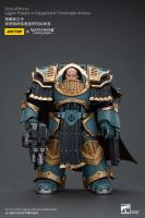 JOYTOY 40k 1/18 figuras de acción 14,1 cmSons of Horus Legion Praetor en Cataphractii Terminator Armor Collection Model - details 0