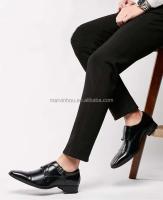 Zapatos de boda para hombre de cuero genuino marrón con logotipo Dropshipping y zapatos casuales de diseñador formal sólido de goma Oxford - details 7