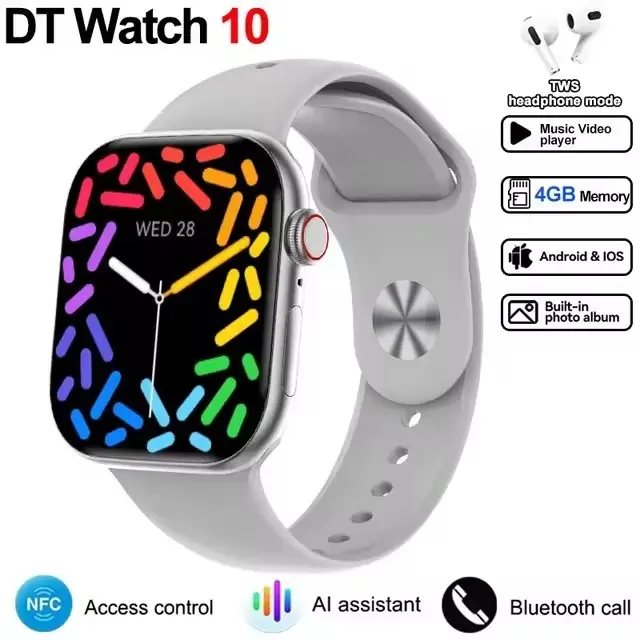 Reloj IOS 10 Para Fitness Soporte de Llamadas Sin Cable, Modos Deportivos Variados, Detector de Sueños, Zapatillas para Bebé - 1