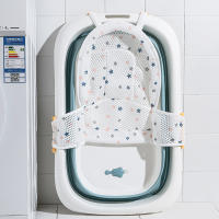 Alfombrilla de baño para bebé recién nacido, Protector de red de baño ajustable para recién nacido, accesorios de baño, productos para bebés, baño y ducha plegables - details 1