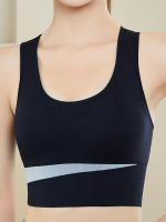 Sujetadores Deportivos de colores, Cómodos Y Transpirables Para Correr Y Hacer Ejercicio, Sujetador Push Up, 4 piezas - details 4