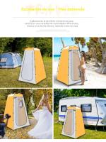 Tienda ducha camping al aire libre impermeable viajar - details 10