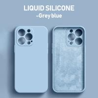 Funda de Silicona Líquida para iPhone A Prueba de Golpes, Suave y Elegante para Modelos 15, 14, 13, 12, 11 Pro Max Mini X Xr XS 7, 8 Plus Se 2020 - details 0