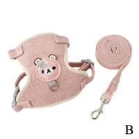Conjunto de arnés y correa para gato, chaleco ajustable a prueba de Escape para perro, malla transpirable para gato y gatito - details 13