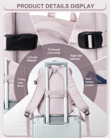 Mochila de Viaje de Nylon Capacidad de 20-35 Litros Estilo de Moda Compatible con Ryanair Wizzair y Laotop - details 4