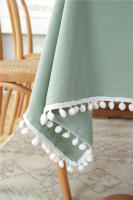 Mantel de tela de algodón lavable para boda, fiesta, comedor, banquete, decoración navideña de Año Nuevo, mantel uriou - details 4