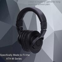 Almohadillas de repuesto para auriculares, compatibles con Audio Technica ATH M50, M50X, M50XBT, M50RD - details 3