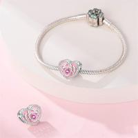 Abalorio Original de Plata de Ley 925 para mujer, abalorio de alta calidad adecuado para pulsera DIY, cuentas de amor para el Día de San Valentín, regalos de joyería para fiesta, nuevo - details 86