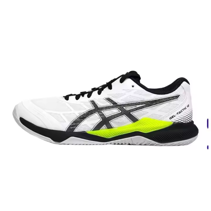 Leten GEL-TACTIC Zapatos de interior anchos para múltiples pistas Badminon BLANCO/GUNMETAL - 1