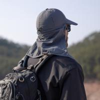 Mascarilla Hombre Sombrero para el sol Ala ancha Transpirable Cubierta de verano Gorro para la cara Mantón desmontable 360 ° Gorra de pesca al aire libre con protección solar unisex - details 2