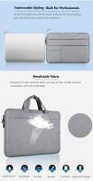 Bolso de mano para ordenador portátil de 13, 14, 15 y 15,6 pulgadas para Xiaomi MacBook Air ASUS, funda para portátil, accesorio para Notebook, maletín para hombre y mujer - details 1