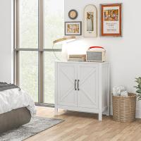 Aparador Moderno para Sala Mueble Ajustable con Estante Antivuelco Blanco 80x35x85 cm - details 6
