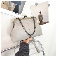 Nueva Bolsa de Concha 2025 Patrón de Lichi, Clip de Cadena, Bolso de Mano para Mujeres Sencillas - details 65