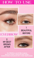 Temu Xiyin Lápiz de Cejas de Agua y Resistente al Sudor Duradero para Belleza y Cuidado de la Piel Facial - details 2