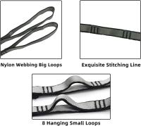 Cinturones de Yoga con cadena de margaritas, cuerdas colgantes de extensión para hamaca aérea, columpio/eslinga, 35CM - details 7