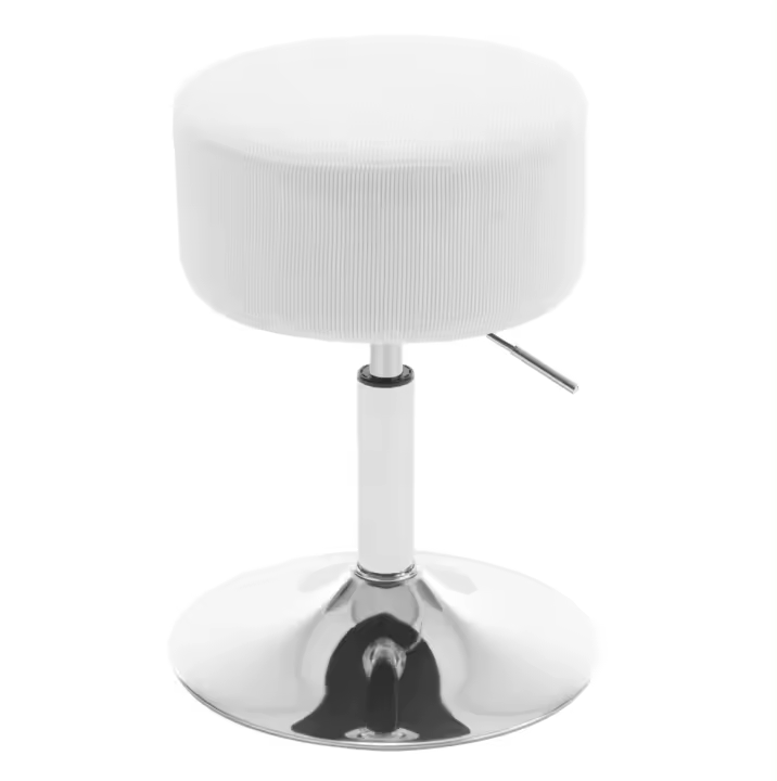 Taburetes de Bar Ajustables de Altura Diseño de Giratorio para Trabajo de Oficina y Cocina - 1
