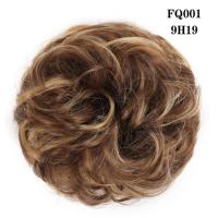 Extensiones de cabello para mujer, peluca Retro para Cosplay, peluca para discoteca y Bar, coleteros sintéticos, moño de pelo desordenado, piezas de cabello postizas - details 0