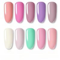Rápido Secado Gel de Uñas 5ml Color Nude Manicura Hecha a Mano Deportes y Salud - details 5