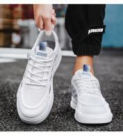 Zapatos Deportivos de Malla Transpirable para Hombres en Verano 2025 Zapatos Blancos Versátiles para Estudiantes para Deportes y Ocio - details 9