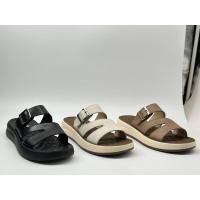 2024 Mujer casual alto antideslizante nueva tendencia de moda cuero sintético suela de PU forro de espuma suave verano EVA - details 4