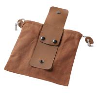 Bolsa de forajismo marrón para exteriores, bolsa de cintura para recoger frutas, bolsa de almacenamiento para jungla artesanal de lona, senderismo - details 0