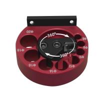 Plantilla para hacer pasadores resistente al desgaste, placa de pasador duradera portátil, taladro eléctrico de aleación de aluminio de alta dureza, pasador de fresado para carpintero - details 7