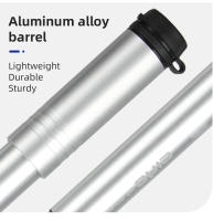 Minibomba de mano para bicicleta, inflador de neumáticos de aleación de aluminio, manguera oculta, válvula Schrader Presta, 120Psi - details 18