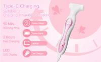 Maquinillas de afeitar eléctricas para mujer, recortadora de bikini, afeitadora inalámbrica 4 en 1 para mujer, removedor de pelo húmedo/seco con pantalla LED, kit de aseo indoloro para nariz, cuerpo y áreas íntimas - details 3