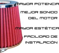 Filtro de Aire Cono Universal para Coche de Alto Flujo Incluye Adaptadores - details 5