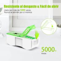 Pastillero-2 Tomas semanales en Español, Pequeño Organizador de Medicamentos, 7 días diarios con 14 Compartimentos, Multicolor - details 1