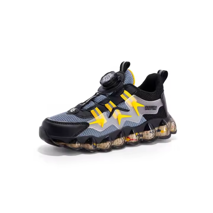 Zapatillas de deporte antideslizantes para niños, zapatos deportivos transpirables para exteriores, tenis de alta calidad, a la moda - 1