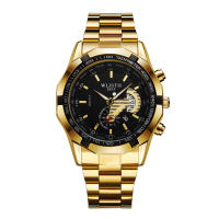 Reloj de hombre resistente al agua no mecánico con esfera grande - details 9