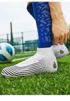AG uñas largas TF uñas rotas parte superior alta transpirable moda césped zapatos de fútbol - details 22