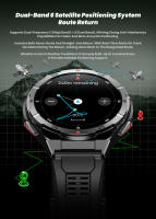 Relojes inteligentes hombre Fitness exterior Bluetooth deporte Seguimiento GPS ritmo cardíaco presión arterial reloj mujer - details 1