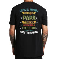 Camiseta Retro "You Are Our Whole", camisa de papá español, regalo de cumpleaños del Día del Padre, 100% algodón, suave, informal, talla europea - details 0