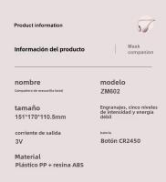 Nueva Máscara Instrumento de Microcorriente EMS para Rejuvenecimiento de la Piel - details 10