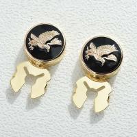 Iceyy 20MM divertidos gemelos redondos de la serie Eagle a la moda botón decorativo ropa FRAC camisas y vestidos - details 1