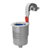 Skimmer de superficie para piscina sobre el suelo, montaje en pared: limpia automáticamente, se conecta a collares inflables, tubular - details 3