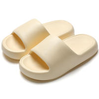 Zapatillas de verano para hombre y mujer, sandalias de playa con suela suave de EVA, zapatos planos informales con plataforma, antideslizantes para interior y baño - details 16