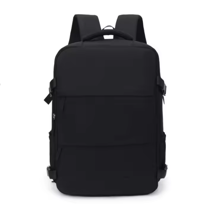 Mochila ligera de moda para mujer, mochila escolar portátil informal para estudiantes, mochila de viaje impermeable de color sólido para ordenador portátil, mochila de negocios - 1
