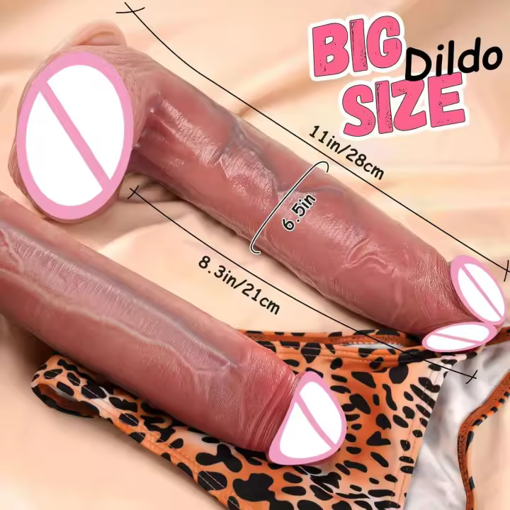 Consolador grande realista, consoladores enormes y gruesos, juguete para adultos, penetración, pene gigante, estimulación Anal, Juguetes sexuales para mujeres - 1