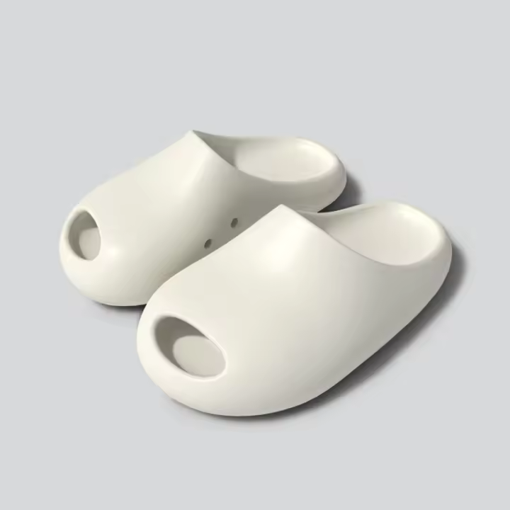 Mango zapatillas simples mujer verano 2024 nuevo interior hogar fondo suave de una palabra arrastre eva zapatillas frescas mujeres - 1