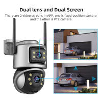 Cámaras de vigilancia exterior inalámbrico wifi doméstico Internet Voz HD inteligente 360 grados vigilancia - details 1
