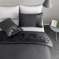 Juego de Ropa de Cama de Veludo Splicing Super King Cubierta de Edredón 220x240 Color Sólido Conjunto de Cama de Muñeca Cómodo y Duradero Doble Edredón Cubierta 260x240 - details 13